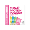 Clear Protein Powder: Variety Pack (8 Single Serving Packs)