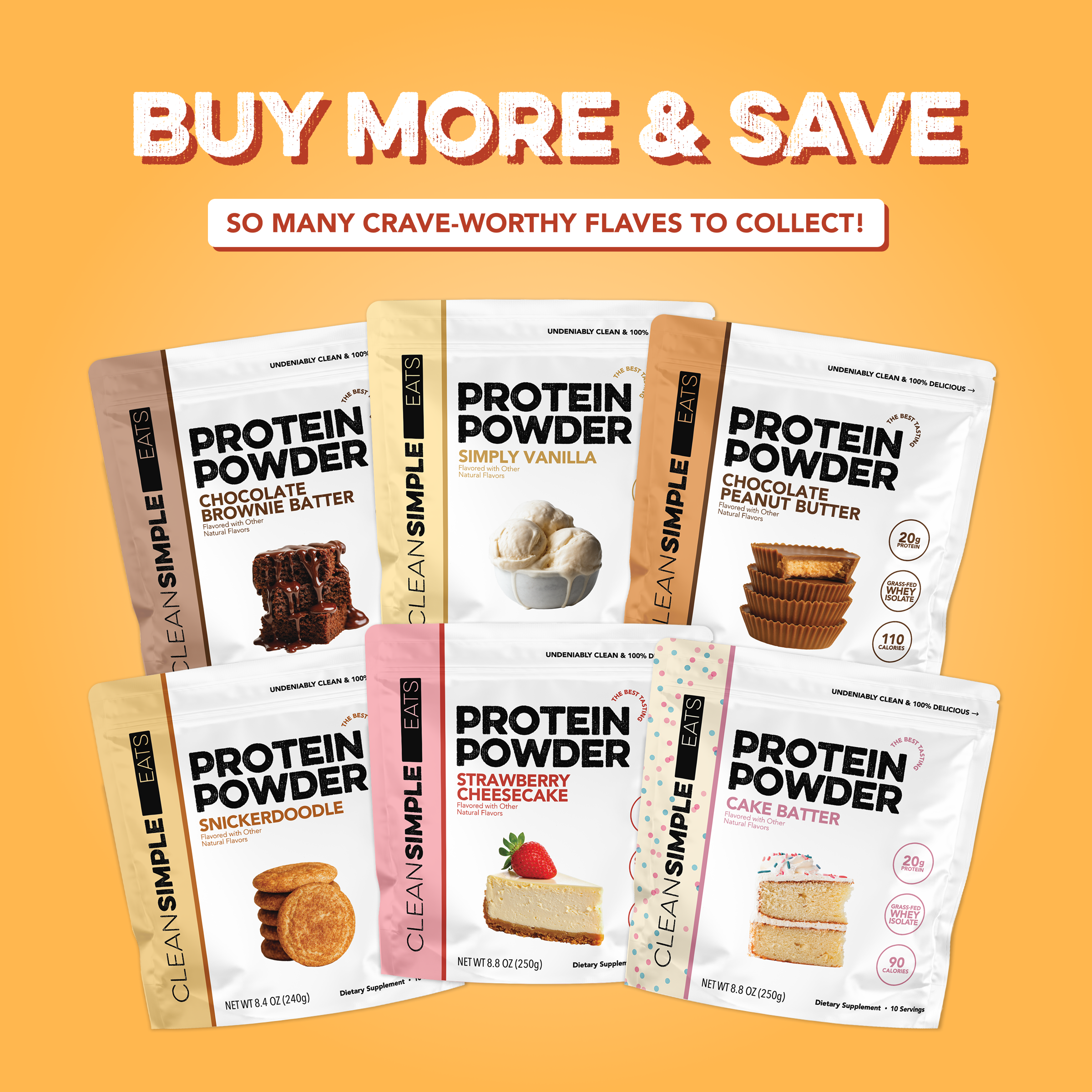 Protein Powder: Caramel Toffee (10 Serving Bag)