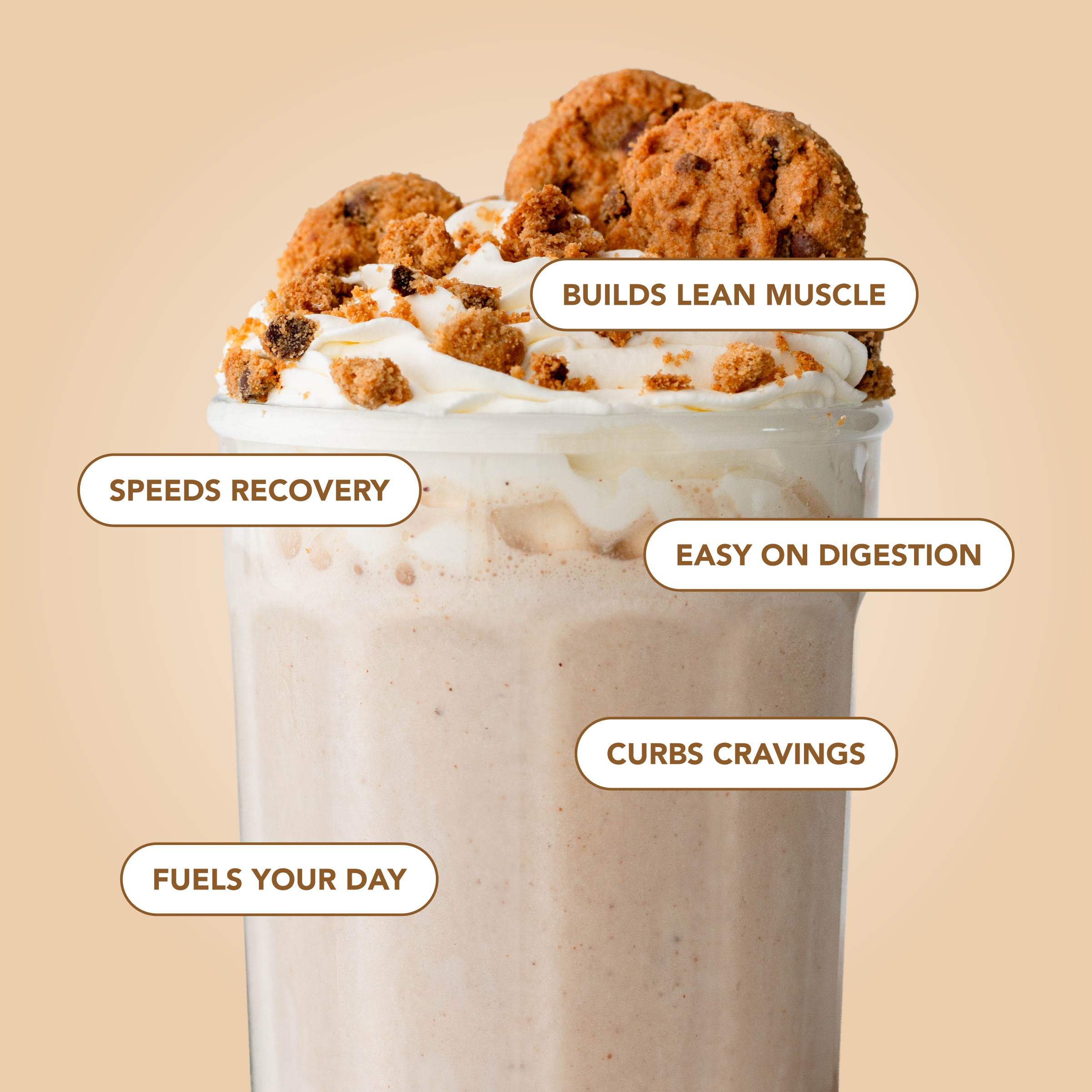 Protein Powder: Cookie Dough (12 Serving Bag)