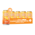 Clear Protein Water: Tropical Orange (12 Oz. | 12 Pack)