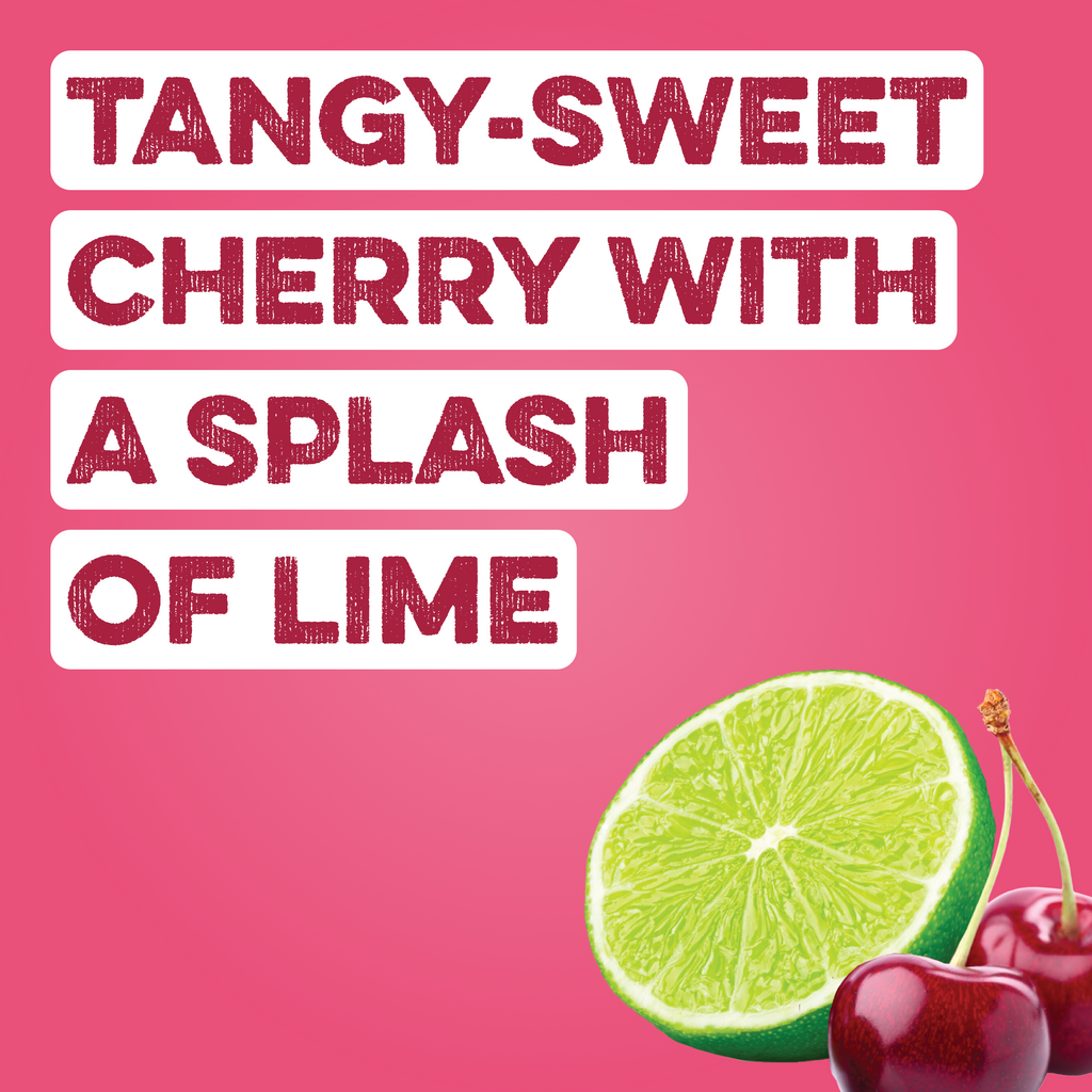 Clear Protein Soda: Cherry Lime (12 Oz. | 12 Pack)