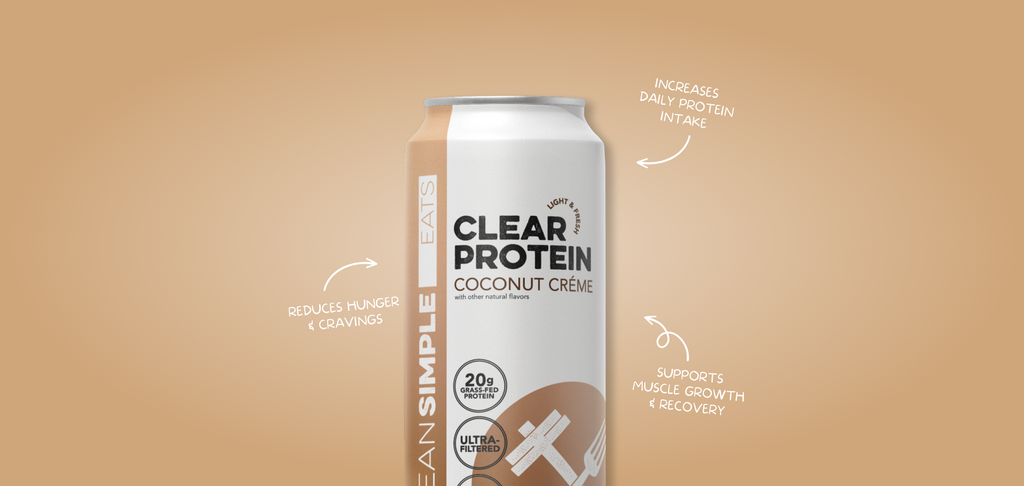 Clear Protein Water: Coconut Créme (16 Oz. | 12 Pack)