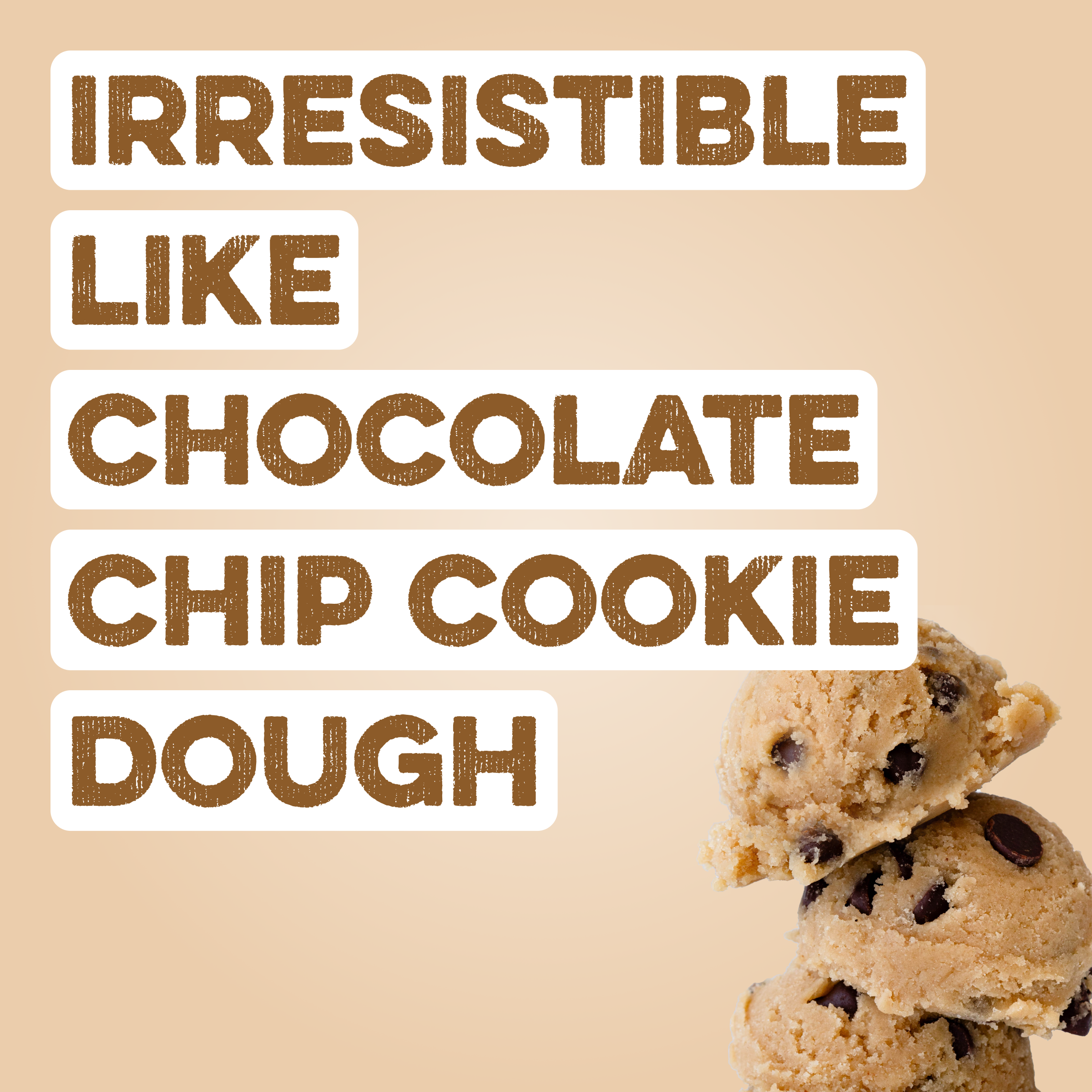 Protein Powder: Cookie Dough (12 Serving Bag)