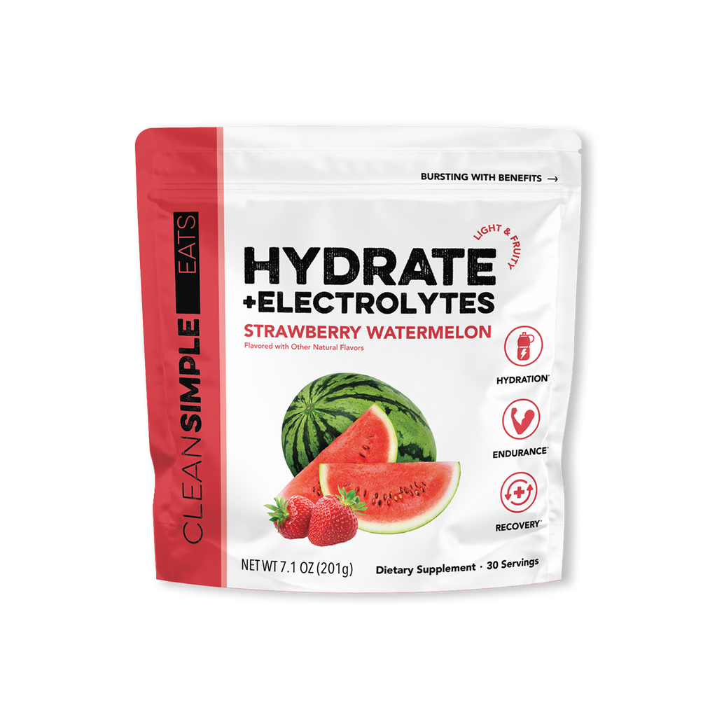 Hydrate + Electrolytes: Strawberry Watermelon (30 Serving Bag)