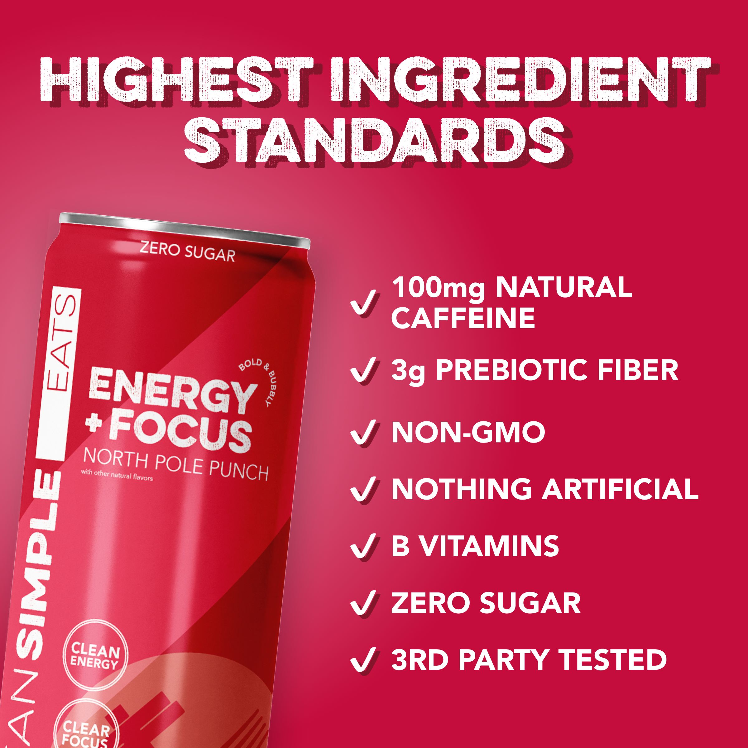Energy + Focus: North Pole Punch (12-pack)
